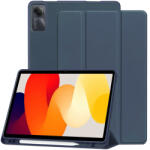 Techsuit Xiaomi Redmi Pad SE 11 Sötétkék Techsuit - Flex Trifold (with Pencil Holder) tok