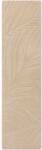 Flair Rugs Lino Leaf szőnyeg, 60 x 230 cm, 3700 g/m2, 100% gyapjú, krém