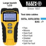 Klein Tools VDV526-200 LAN Scout Junior 2 Cable Tester (VDV526-200)