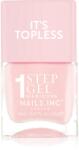 Nails Inc. Nails Inc. It’s Topless géles körömlakk a hosszan tartó hatásért árnyalat Dakota 14 ml