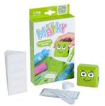 COLOP Bélyegző textilhez, kirakós 'Marky', zöld ház, fekete párnával (IC1510601) (IC1510601)