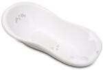 Lorelli Cadita bebe Lorelli Little Stars White, 100 x 51 x 31 cm, cu dop de scurgere si baza antialunecare