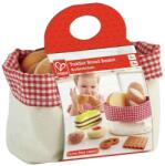 Hape Set de joaca Hape E3168 Brotkorbchen - Produse de patiserie din materiale moi (E3168) Bucatarie copii