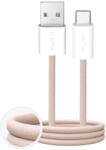 PURO Fabrik 10W Braided Cable USB-A - USB-C 1.5m - Beige (PUCAC10WFABK415MTBEG) - vexio
