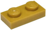 LEGO® Alkatrészek (Pick a Brick) Gyöngyház arany 1X2 Lapos Elem 6218047 (6218047)