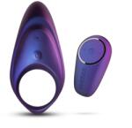 Hueman Вибриращ пенис пръстен с дистанционно Hueman Neptune