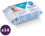 Canpol Babies Nedves törlőkendő 99% víztartalommal (14x60 db)