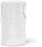 ferm LIVING Karaffa fedél RIPPLE 9 cm, átlátszó, üveg, kemény LIVING (FERM1104264062)