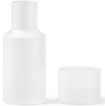 ferm LIVING Vízkaraffa RIPPLE 500 ml, üveggel, fehér, üveg, kemény LIVING (FERM1104269326)