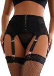 Sexy Elephant® Черен колан с жартиери Hold Me Tight, XS-S