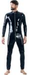Black Level Черен гащеризон Black Imitation, M