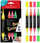Faber-Castell Faber-Castell: Black Edition Shake & Paint 2 végű 3mm-es és 1mm-es 4db-os színes marker szett (285505) - innotechshop