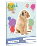 Ars Una Ars Una: Cuki Állatok - Golden retriever vonalas füzet A/5 21-32 (53624956)