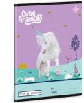 Ars Una Ars Una: Cute Animals unikornis mintás kockás füzet A/5 27-32 (53634481)
