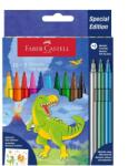 Faber-Castell Faber-Castell: Dinoszauruszos filctoll 10+3db-os csomag (554214) - innotechshop