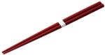Made in Japan Bețișoare 22, 5 cm, întuneric roșu / alb, bambus, MIJ (MIJL0305) Tacam