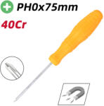 Deli Philips csavarhúzó PH0x75mm DL623075