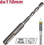 Deli SDS Plus fúrószár 6x110mm DH-Y06110
