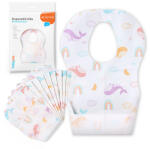 BABYONO Egyszer használatos előke 10db, 6h+