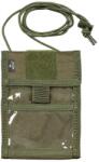 MFH Nyakpénztárca húzózsinórral, OD zöld