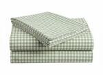  Cearsaf din bumbac pentru patut copii GRENTIS verde 110x160 cm
