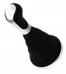 Skoda Fabia II, Roomster sebesség-váltó gomb, váltógomb szoknyával fekete-ezüst GZB-SK-011