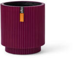 Capi Europe Capi Groove Cylinder virágcserép, 19x21 cm - lila (BGVP314)