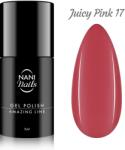 Naní gél lakk Amazing Line 5 ml - Juicy Pink