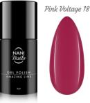 Naní gél lakk Amazing Line 5 ml - Pink Voltage