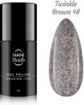 Naní gél lakk Amazing Line 5 ml - Twinkle Brown