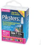 Piksters fogköztisztító kefe fekete 7, 40 db