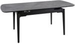 SIGNAL MEBLE Sento asztal 120(180)x80 szürke/ fekete
