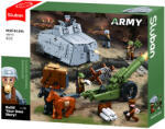 Sluban Army - WWI páncélos építőjáték készlet 5 figurával (M38-B1295)