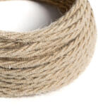 Creative Creative Cables textil lámpakábel Természetes juta textil kábel - Az eredeti Creative-Cables - TN06 XZ3TN06 barna (XZ3TN06)