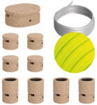 Creative Filé System szimmetrikus készlet - 5 m-es fényfüzér kábellel és 9 beltéri fa alkatrésszel (CAT-LIN2-CF10)