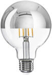 Creative-Cables LED ezüst félgömb alakú izzó G95 7W 650Lm E27 2700K szabályozható - A04 (BB-A04)