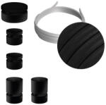 Creative Filé System Wiggle Kit - 3 m-es fényfüzér kábellel és 5 db beltéri fekete, különböző formájú fa alkatrésszel (CAT03-WIG-CM04)