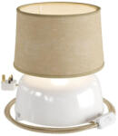 Creative-Cables Coppa kerámia asztali lámpa Athena lámpaernyővel (KEKPARIN03)