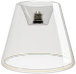 Creative-Cables LED átlátszó izzó Ghost Line süllyesztett kúp 6W 500Lm E27 2200K szabályozható - G01