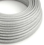 Creative Creative Cables textil lámpakábel Fényes ezüst csillogó textil kábel - Az eredeti Creative-Cables - XZ3RL02 (XZ3RL02)