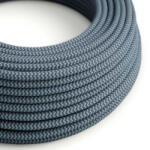 Creative Creative Cables textil lámpakábel Pamut kőszürke és óceánkék textil kábel - Az eredeti Creative-Cables XZ2RZ25 (XZ2RZ25)