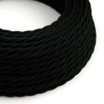 Creative Creative Cables textil lámpakábel Fényes szénfekete textil kábel - Az eredeti Creative-Cables - TM04 XZ3TM04 (XZ3TM04)