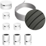 Creative Filé System Linear Kit - 5 m-es fényfüzér kábellel és 7 db fehérre lakkozott beltéri fa alkatrésszel (CAT02-LIN-CM03)