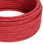Creative Creative Cables textil lámpakábel Juta cseresznyepiros textil kábel - Az eredeti Creative-Cables - RN24 XZ2RN24 (XZ2RN24)
