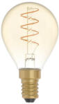 Creative-Cables LED arany izzószálas izzó, ívelt spirál, mini gömb G45 2, 2 W 136 lm E14 1800 K, szabályozható - C02 (BB-C02)