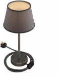 Creative-Cables Alzaluce Impero lámpaernyővel, fém asztali lámpa (ABM21E25TISFINNRM03PARIME27)