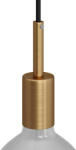 Creative-Cables Creative Cables foglalat Hengeres fém E27 lámpafoglalat készlet 7 cm-es kábelbilinccsel KBM4011OTSTERM4 bronz (KBM4011OTSTERM4)