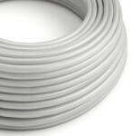 Creative Fényes ezüst textil kábel - Az eredeti Creative-Cables - RM02 kerek 2x0, 75 mm / 3x0, 75 mm (XZ2RM02)