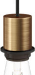 Creative-Cables Creative Cables süllyesztett lámpa E27 félig süllyesztett fém lámpatartó készlet rejtett kábelbilinccsel KBM4551OTS bronz (KBM4551OTS)