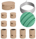 Creative Creative Cables lámpakábel Filé System szimmetrikus készlet - 5 m-es fényfüzér kábellel és CAT-LIN2-CH69 (CAT-LIN2-CH69)